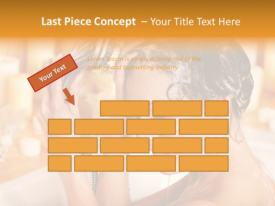 Treatment Tub Interior PowerPoint Template