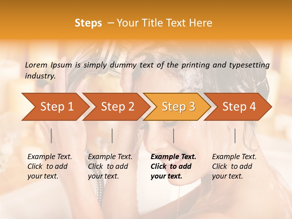 Treatment Tub Interior PowerPoint Template