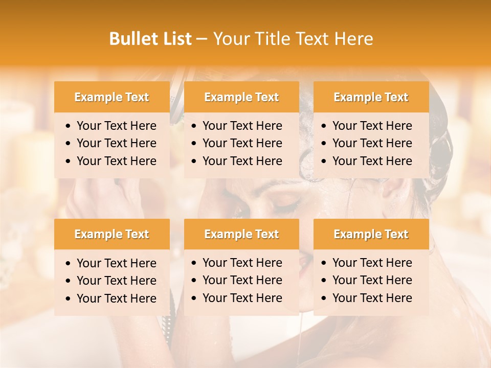 Treatment Tub Interior PowerPoint Template