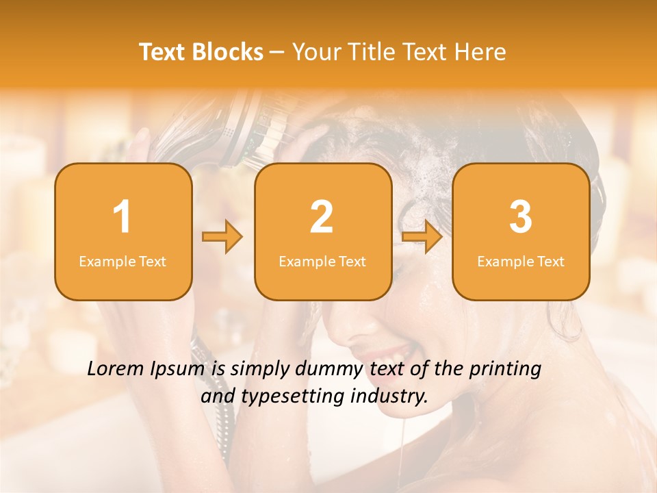 Treatment Tub Interior PowerPoint Template