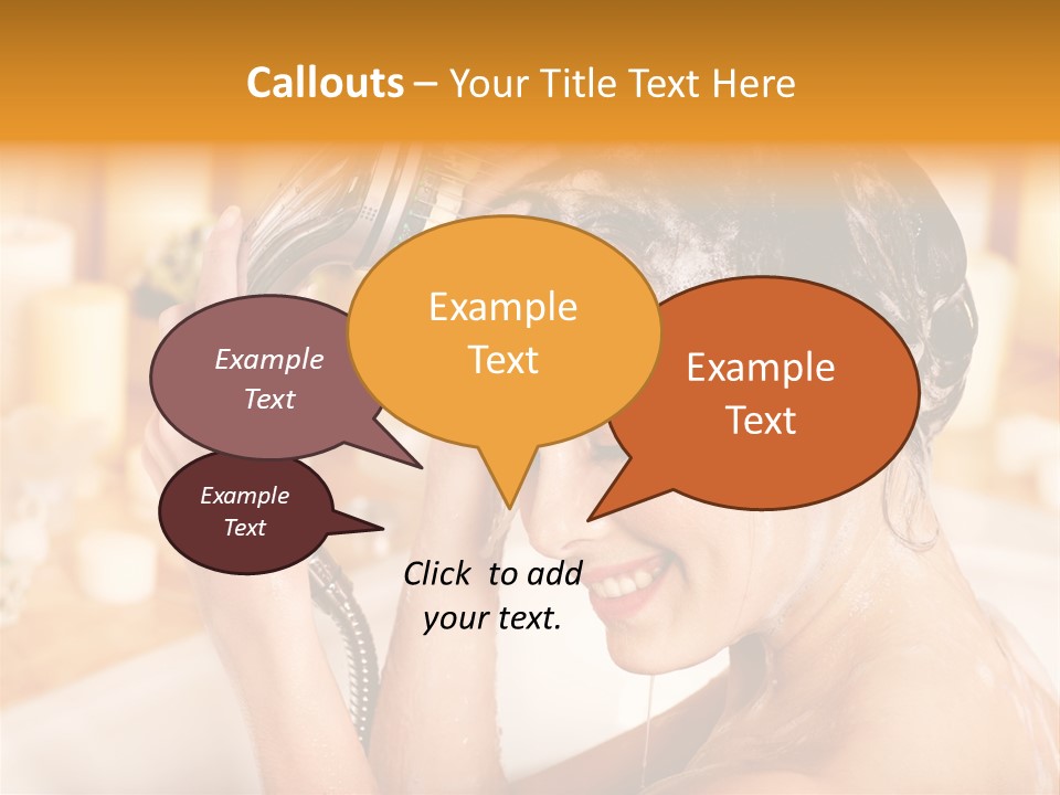 Treatment Tub Interior PowerPoint Template