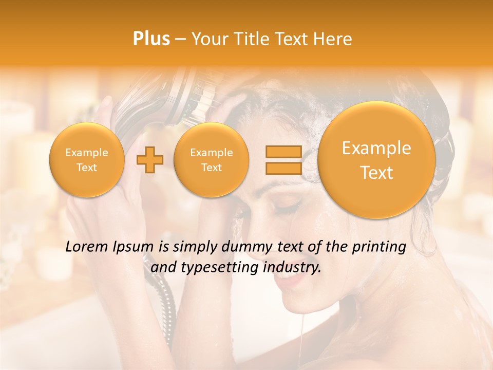 Treatment Tub Interior PowerPoint Template