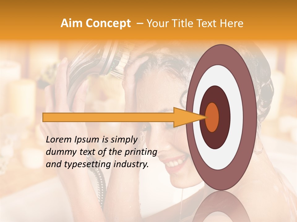 Treatment Tub Interior PowerPoint Template
