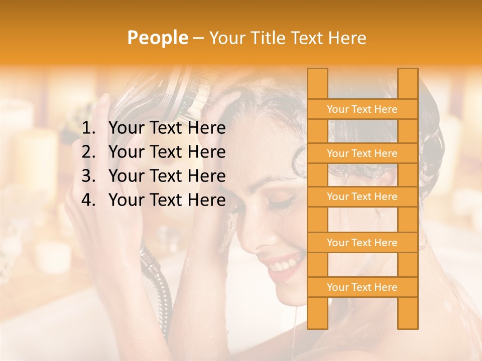 Treatment Tub Interior PowerPoint Template