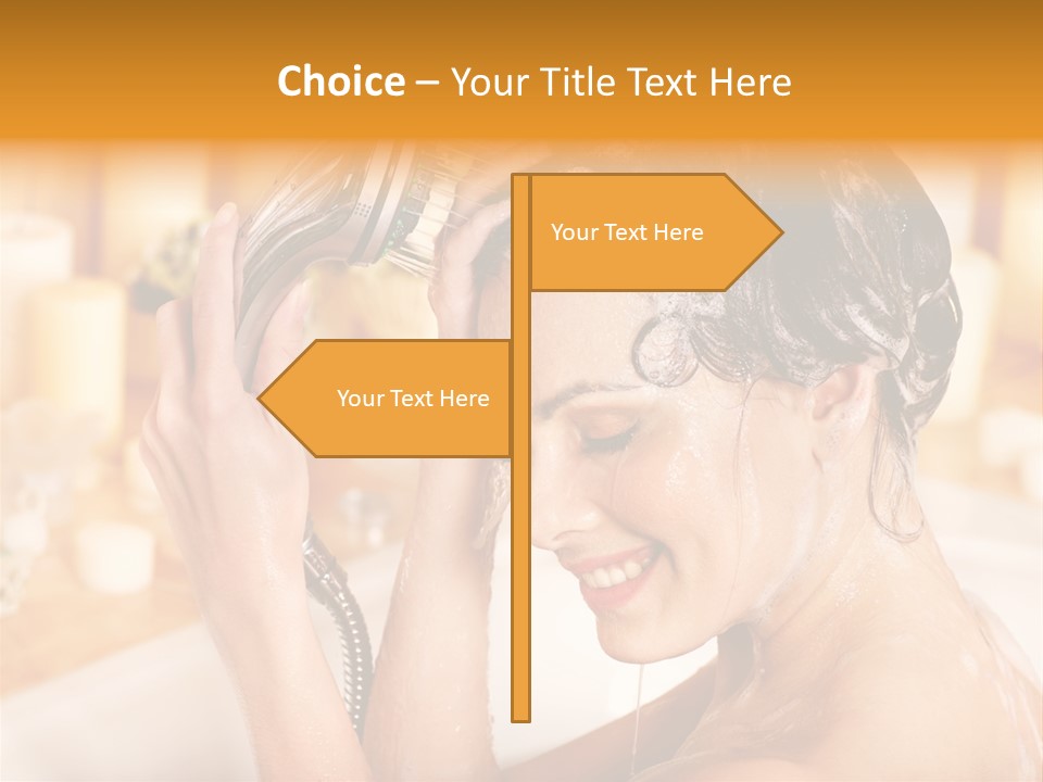 Treatment Tub Interior PowerPoint Template