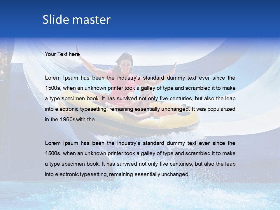 Recreation Happy People PowerPoint Template