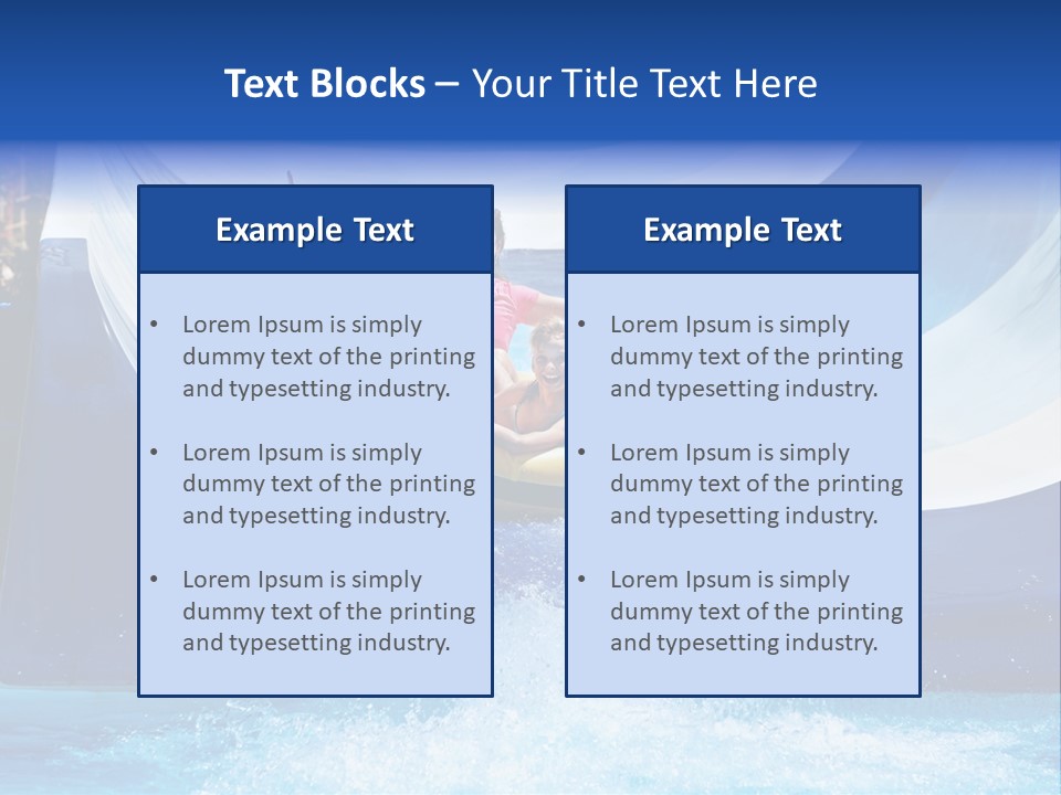 Recreation Happy People PowerPoint Template
