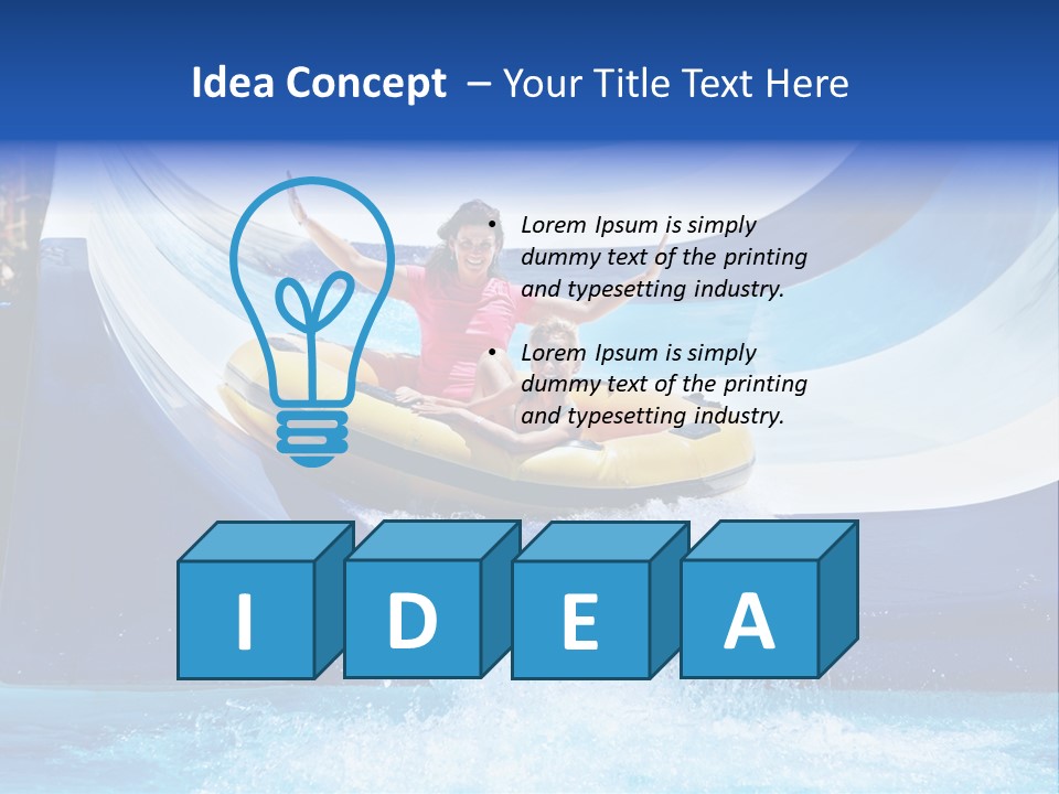 Recreation Happy People PowerPoint Template