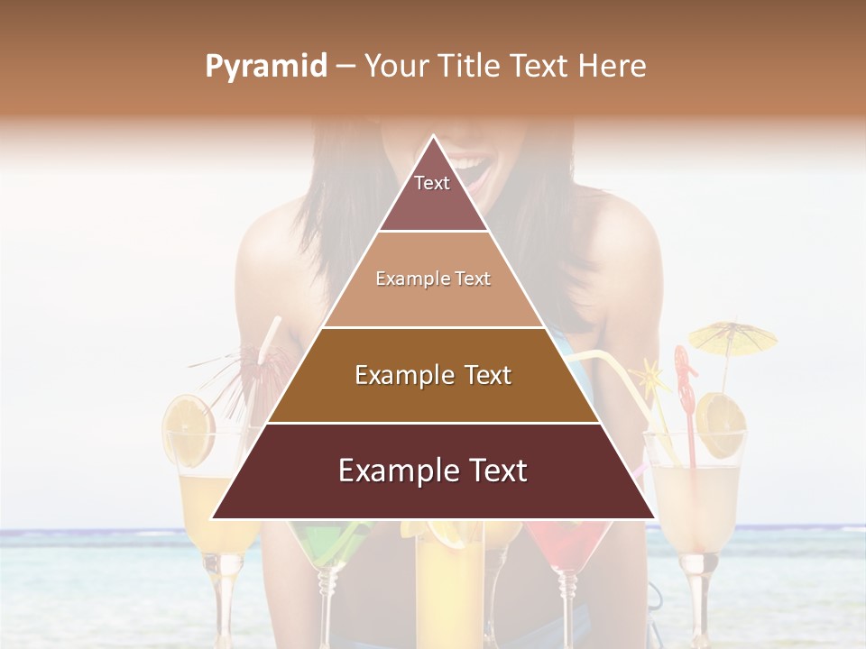 Bikini Juice Vacation PowerPoint Template