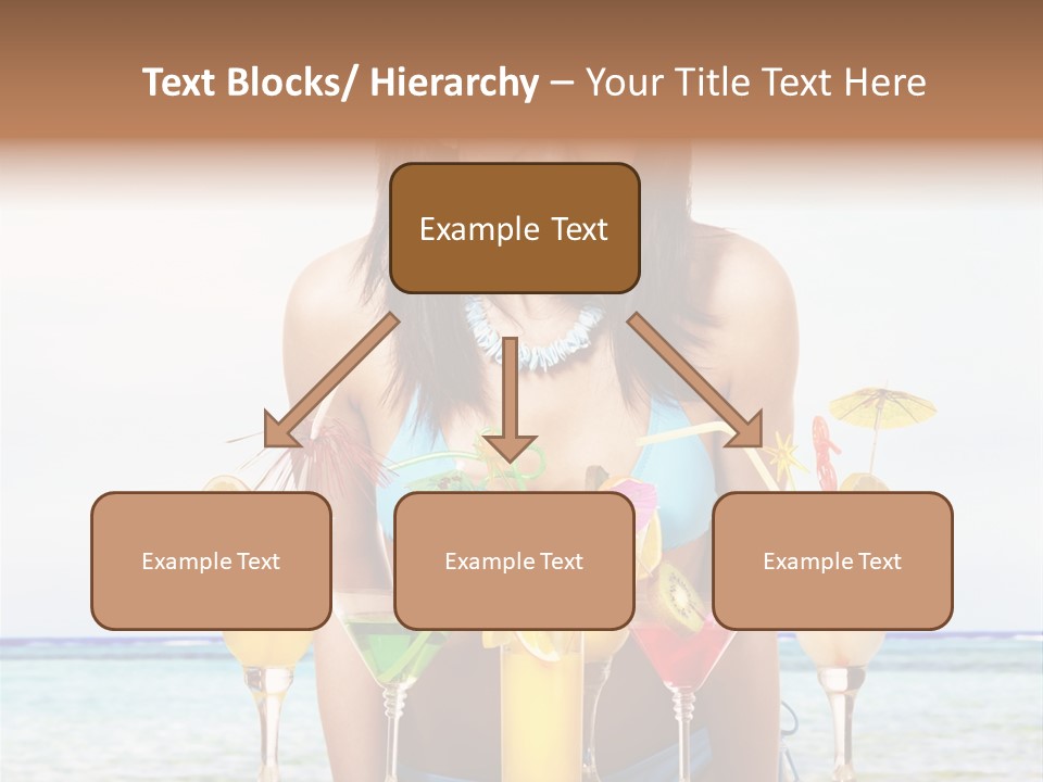 Bikini Juice Vacation PowerPoint Template