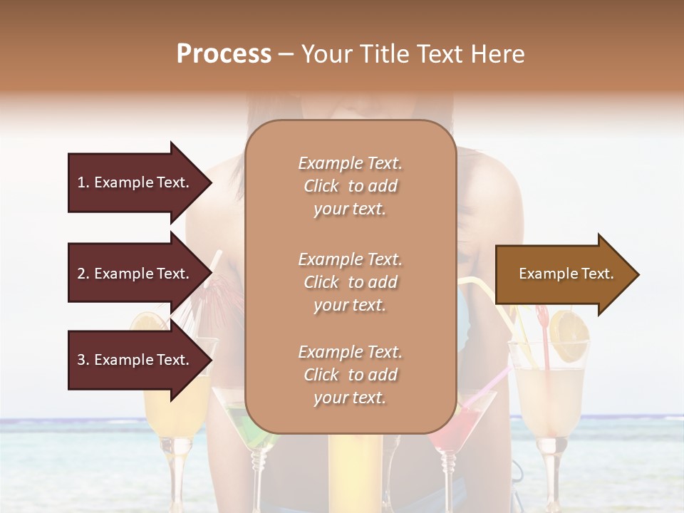 Bikini Juice Vacation PowerPoint Template