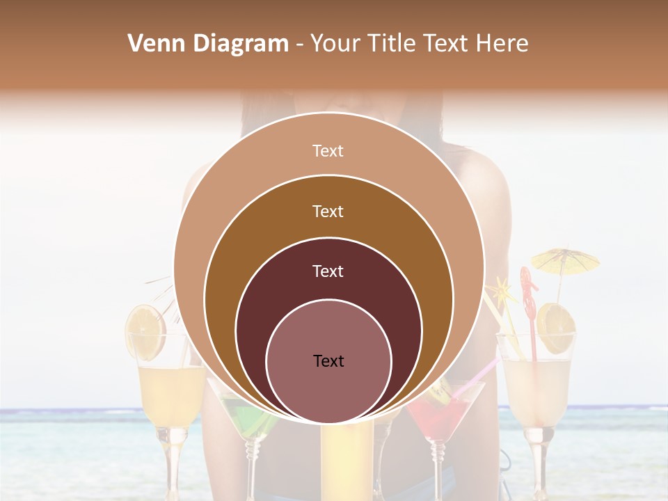 Bikini Juice Vacation PowerPoint Template