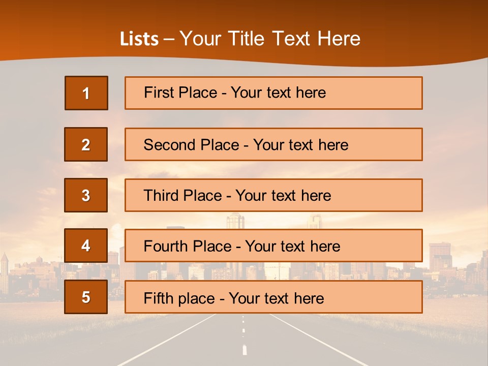 Concept Bitumen Fast PowerPoint Template