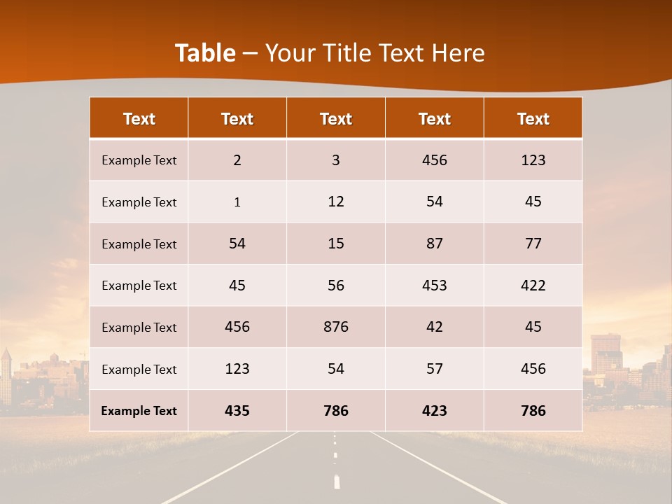 Concept Bitumen Fast PowerPoint Template