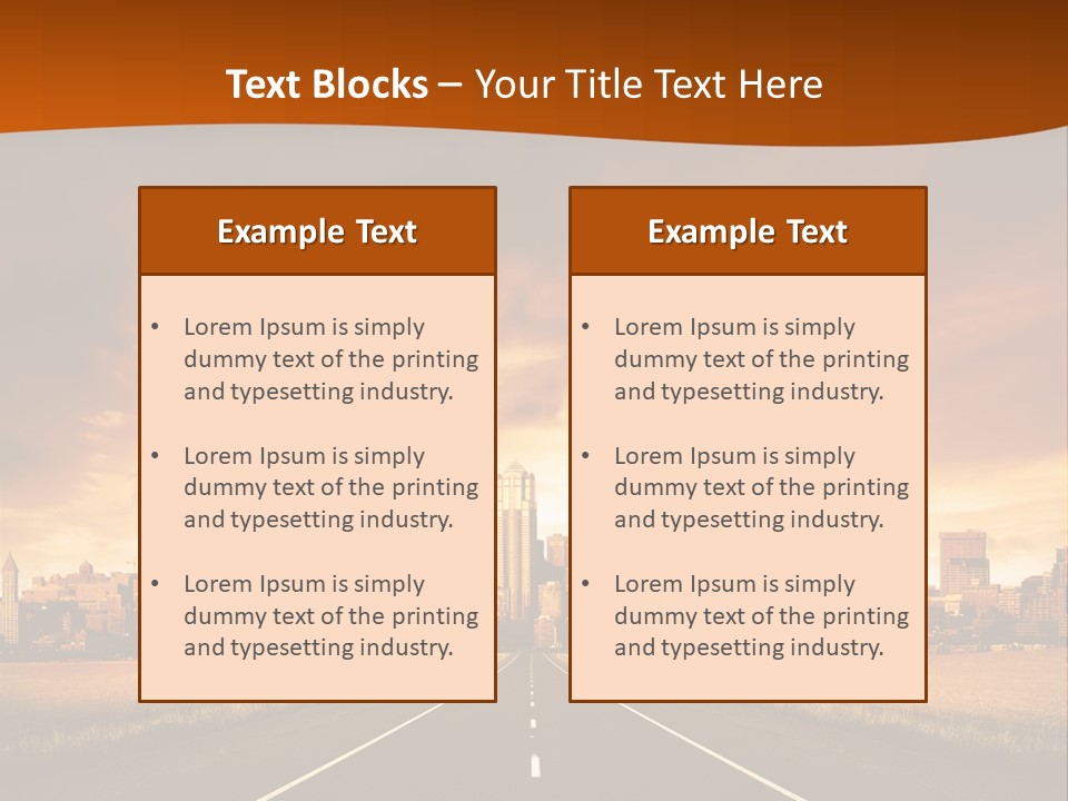 Concept Bitumen Fast PowerPoint Template