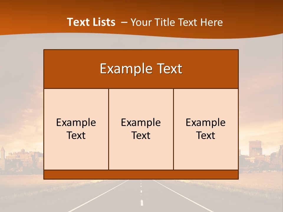 Concept Bitumen Fast PowerPoint Template