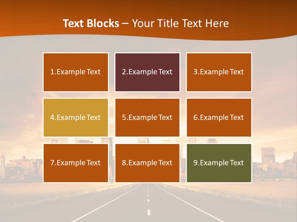 Concept Bitumen Fast PowerPoint Template