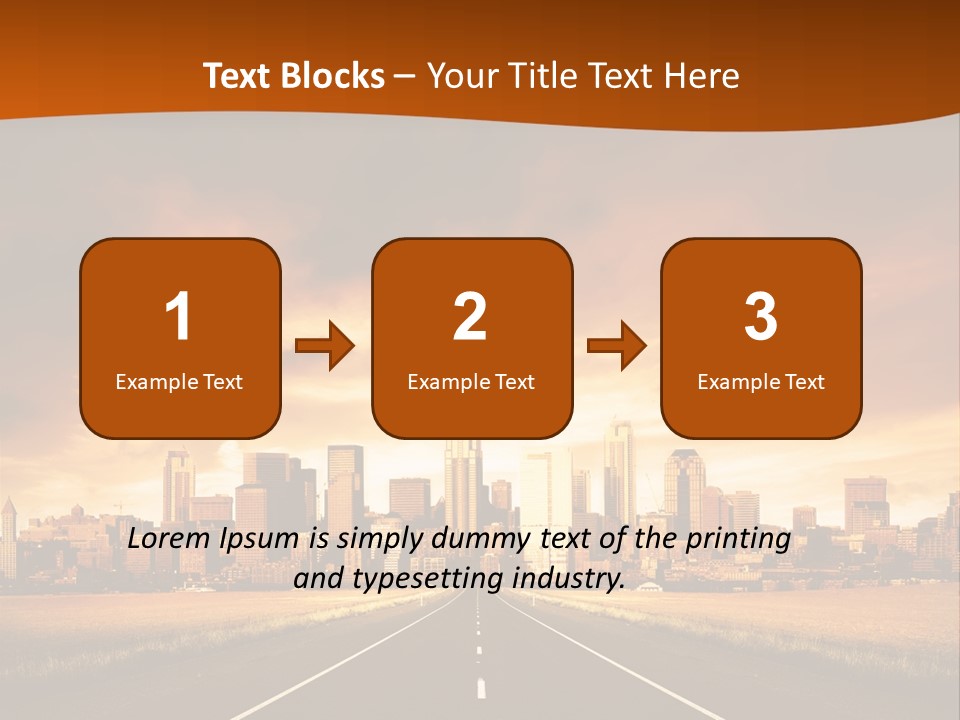 Concept Bitumen Fast PowerPoint Template