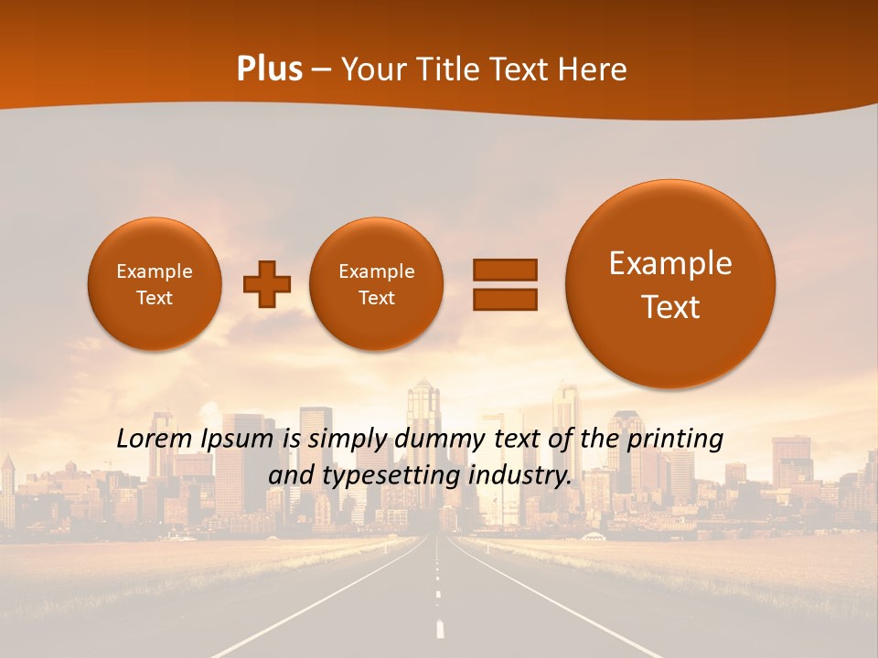 Concept Bitumen Fast PowerPoint Template