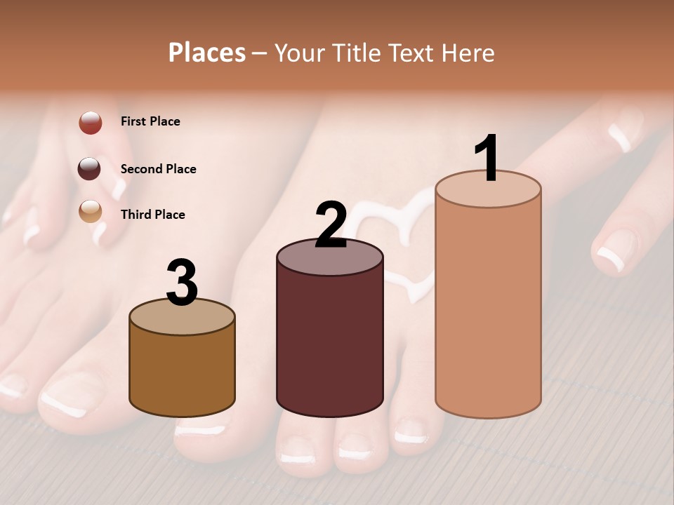 Naked Perfection Palm PowerPoint Template