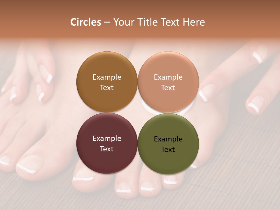Naked Perfection Palm PowerPoint Template