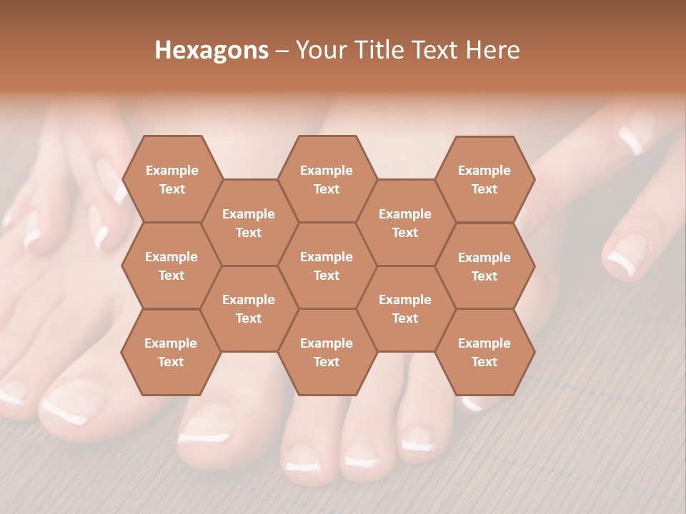 Naked Perfection Palm PowerPoint Template