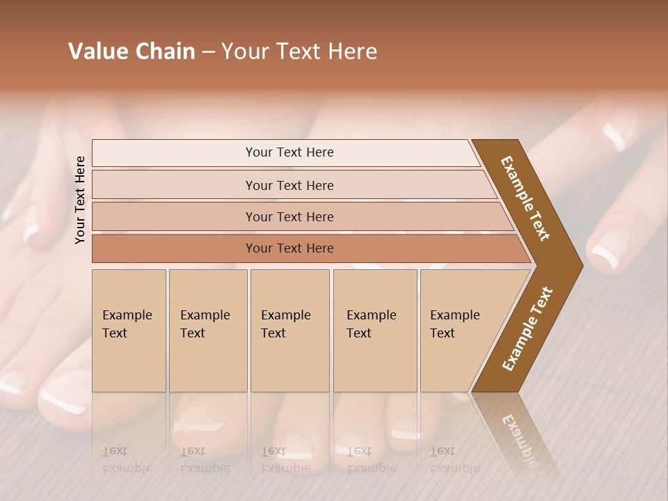 Naked Perfection Palm PowerPoint Template
