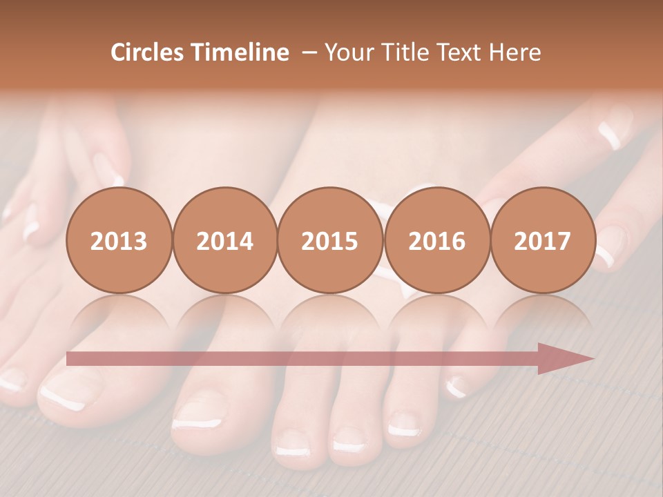 Naked Perfection Palm PowerPoint Template