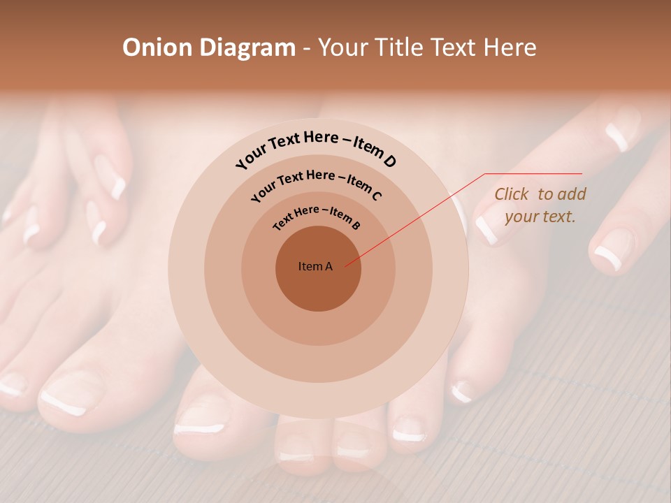 Naked Perfection Palm PowerPoint Template