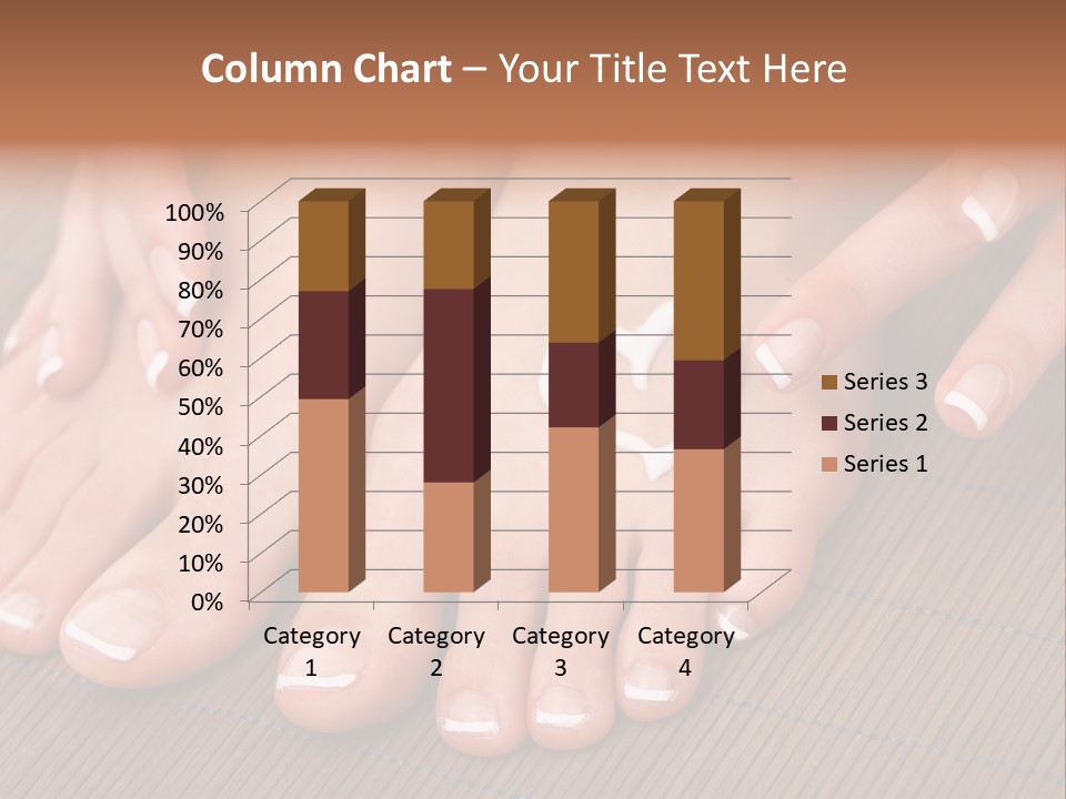Naked Perfection Palm PowerPoint Template