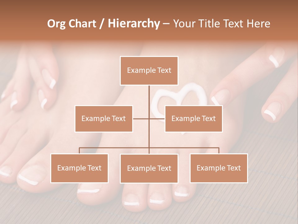 Naked Perfection Palm PowerPoint Template