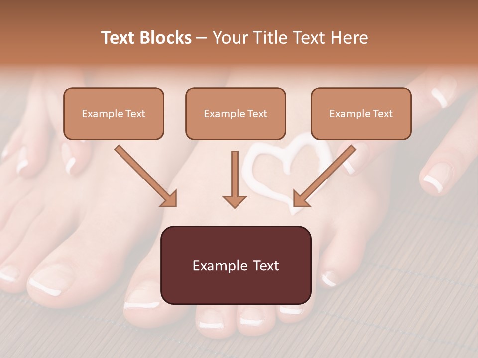 Naked Perfection Palm PowerPoint Template