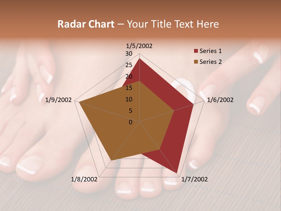 Naked Perfection Palm PowerPoint Template