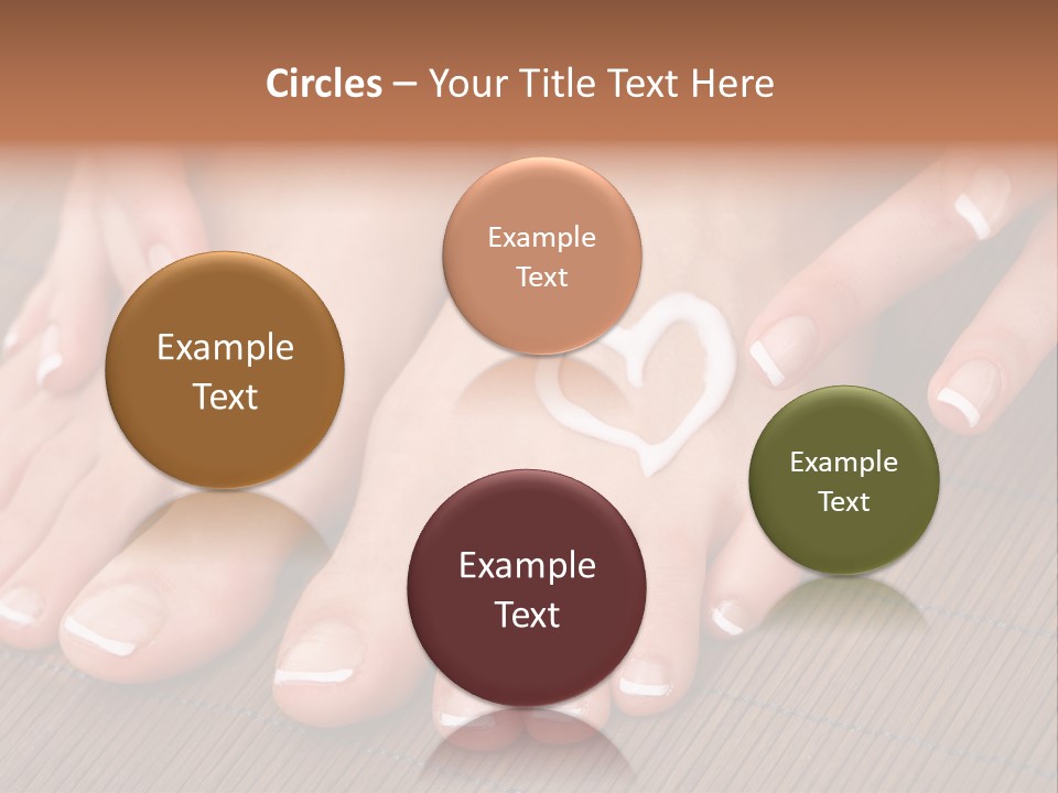 Naked Perfection Palm PowerPoint Template