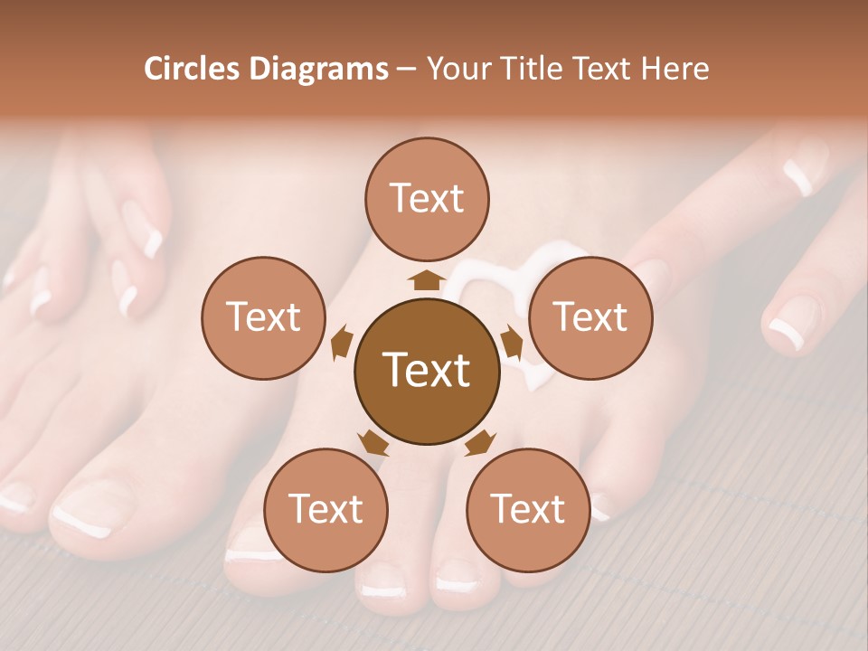 Naked Perfection Palm PowerPoint Template