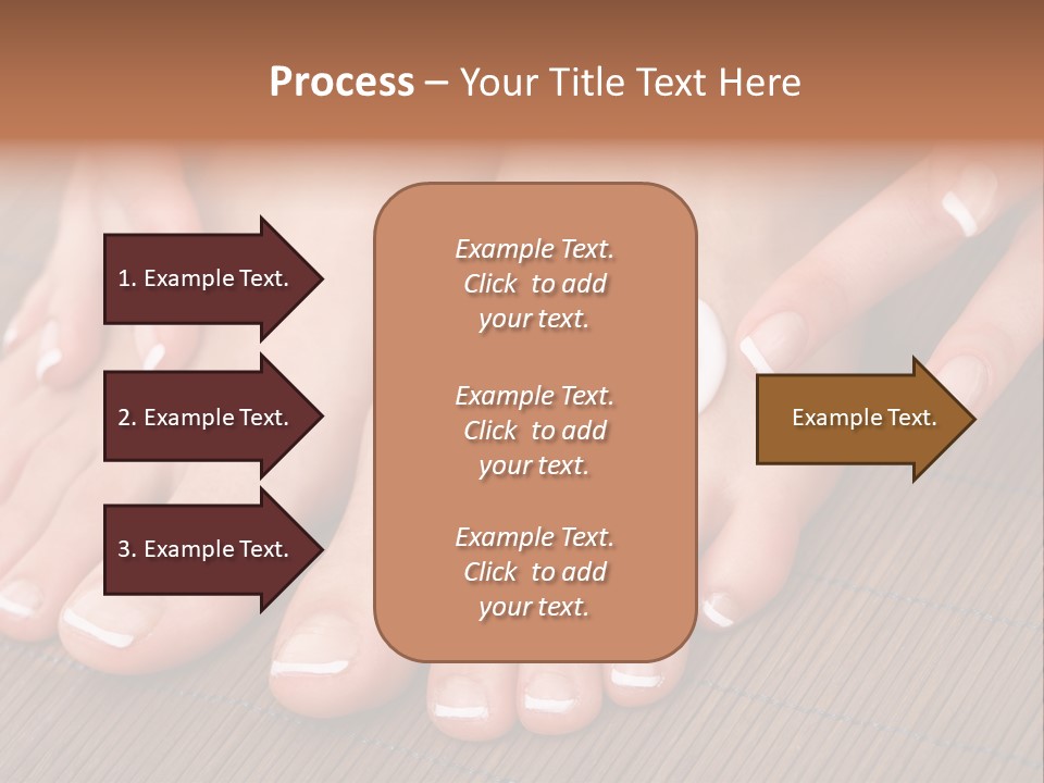 Naked Perfection Palm PowerPoint Template
