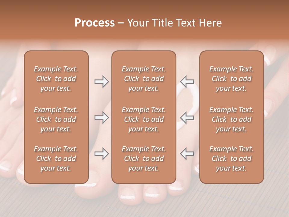 Naked Perfection Palm PowerPoint Template