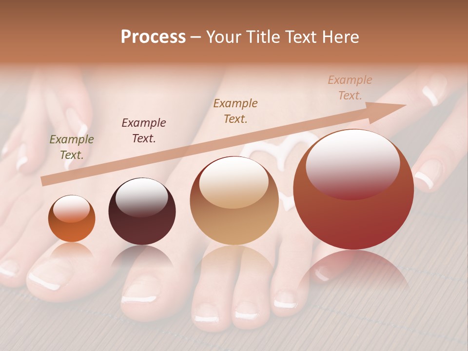 Naked Perfection Palm PowerPoint Template