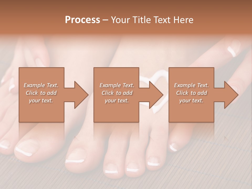 Naked Perfection Palm PowerPoint Template
