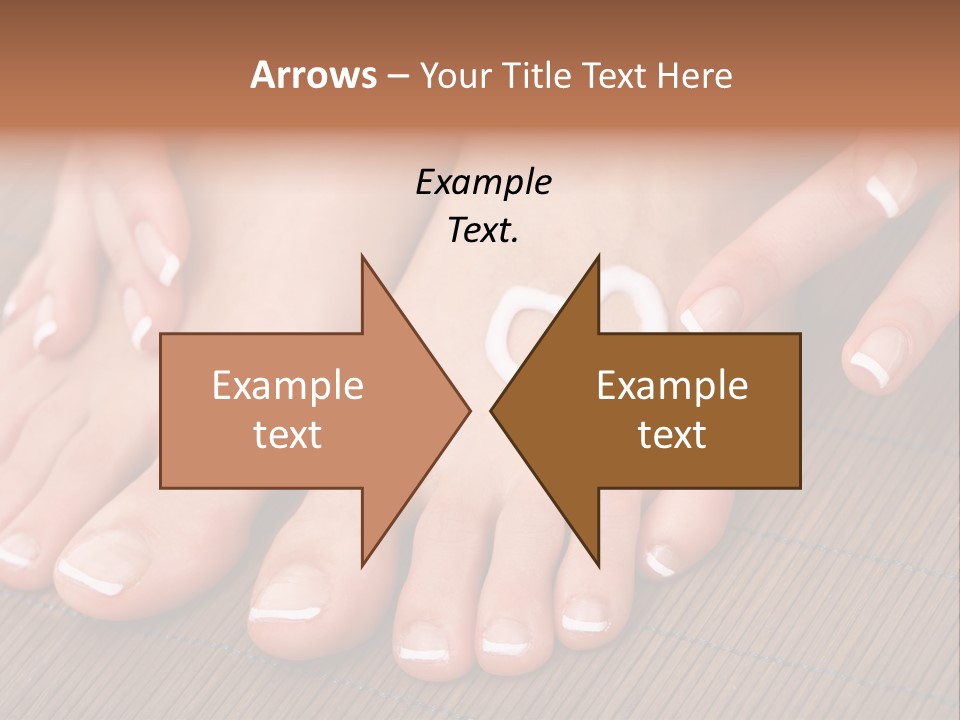 Naked Perfection Palm PowerPoint Template