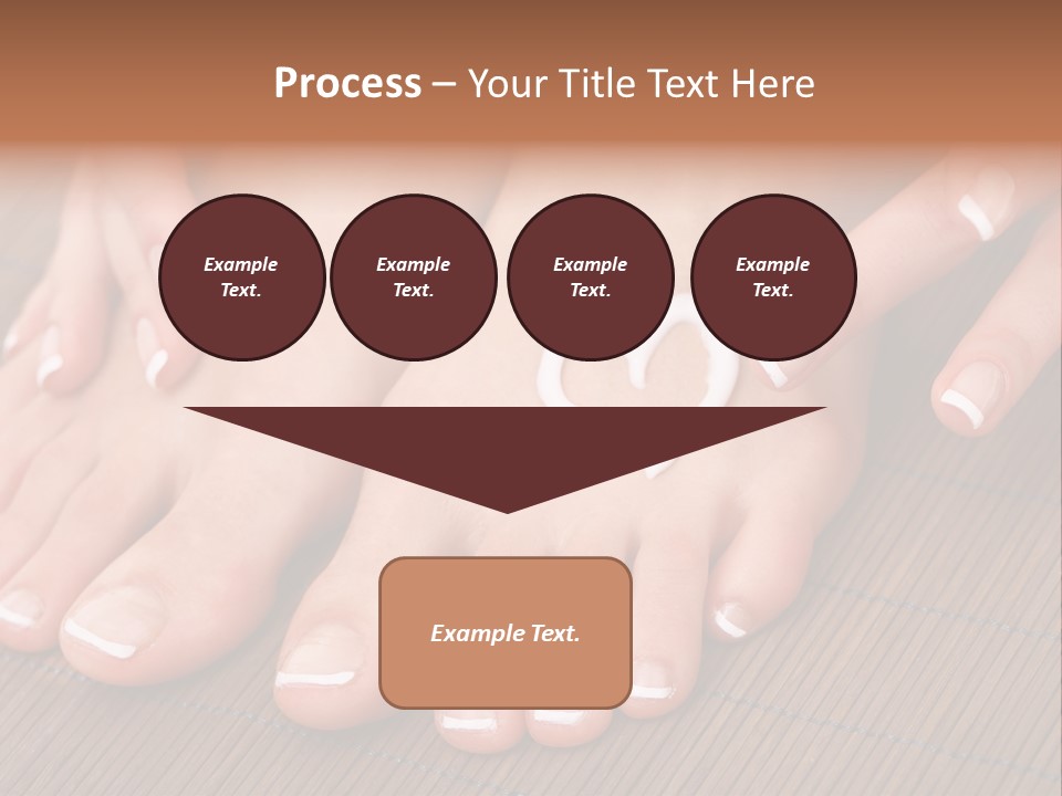 Naked Perfection Palm PowerPoint Template