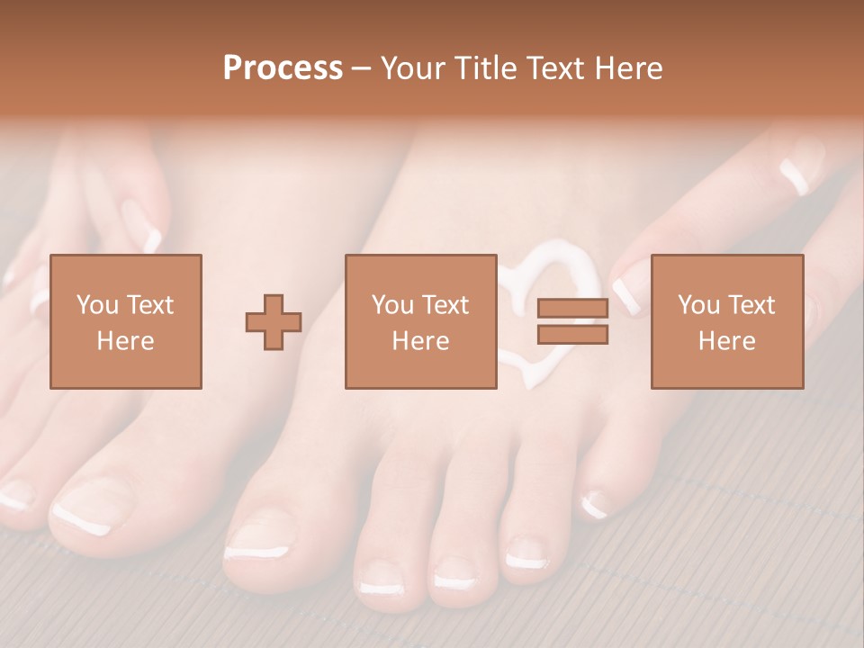 Naked Perfection Palm PowerPoint Template