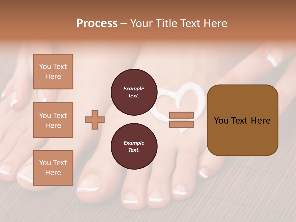 Naked Perfection Palm PowerPoint Template