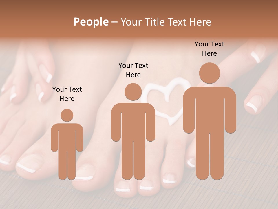 Naked Perfection Palm PowerPoint Template