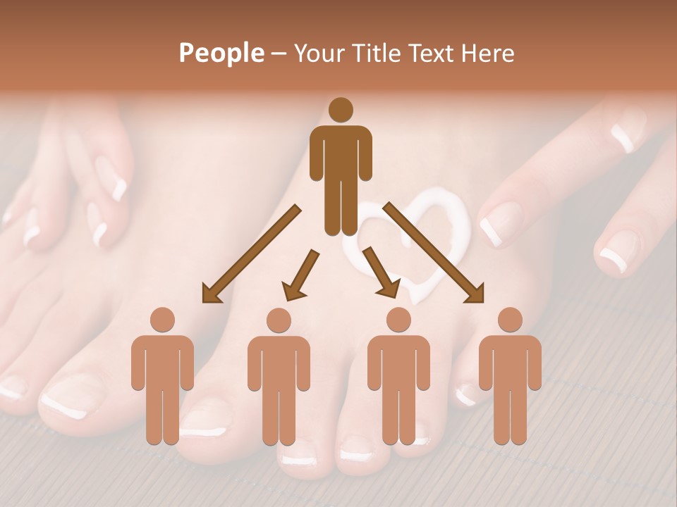 Naked Perfection Palm PowerPoint Template