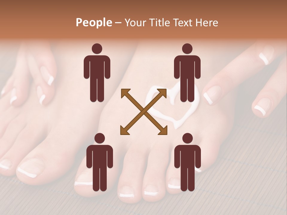 Naked Perfection Palm PowerPoint Template