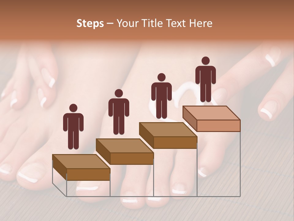 Naked Perfection Palm PowerPoint Template