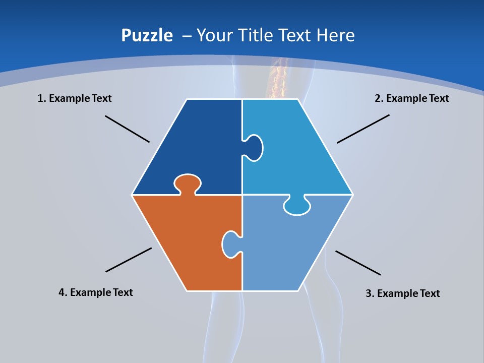 Render Arm Chest PowerPoint Template