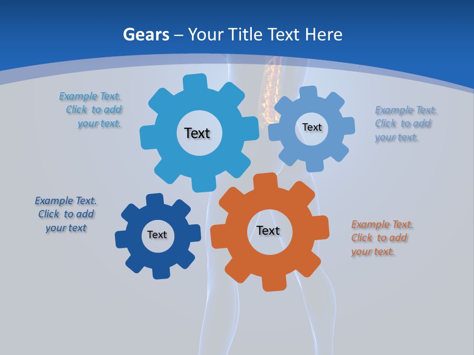 Render Arm Chest PowerPoint Template
