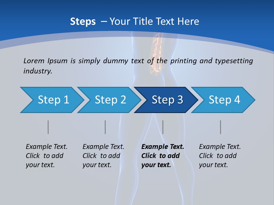 Render Arm Chest PowerPoint Template